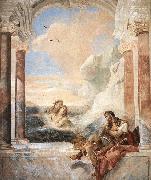 TIEPOLO, Giovanni Domenico Thetis Consoling Achilles Sweden oil painting artist